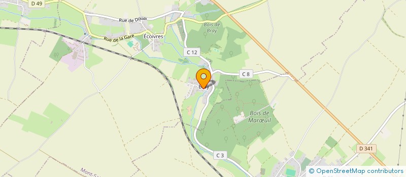 localisation de l'entreprise EARL RENILE  MONT-SAINT-ELOI