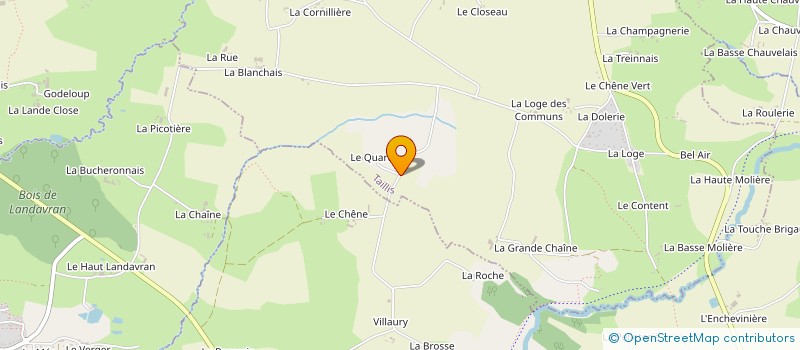 localisation de l'entreprise EARL RENONCULES à TAILLIS