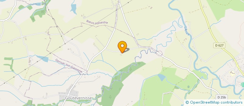 localisation de l'entreprise EARL RESCLAUSE  GOUTEVERNISSE