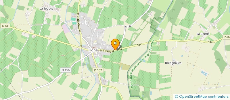 localisation de l'entreprise EARL RETHORE SOURICE à LYS-HAUT-LAYON
