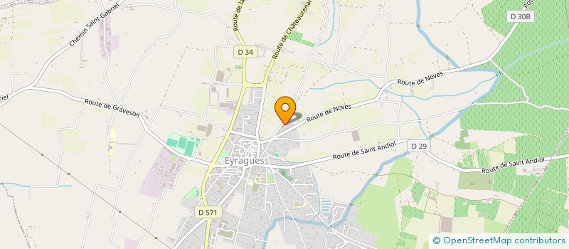 localisation de l'entreprise EARL REVEL à EYRAGUES