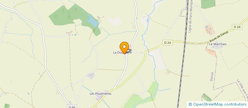 localisation de l'entreprise EARL RG à DANZE