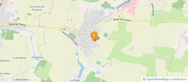 localisation de l'entreprise EARL RICHARD RENE  BOURRE