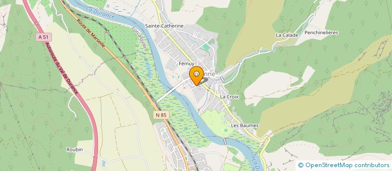 localisation de l'entreprise EARL RICHAUD FRUITS à VOLONNE