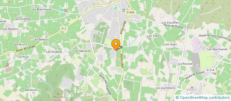 localisation de l'entreprise EARL RIEU NEUF à SAINT-SATURNIN-LES-APT