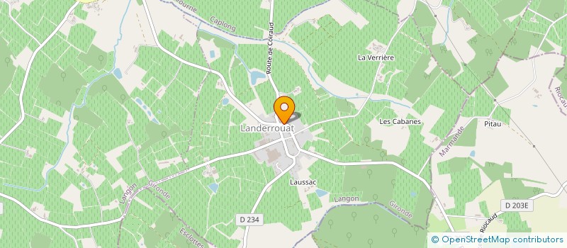 localisation de l'entreprise EARL RIFFAUD JEAN YVES  LANDERROUAT