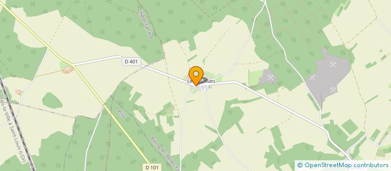 localisation de l'entreprise EARL RIOTTE BERNARD  BIERRY-LES-BELLES-FONTAINES