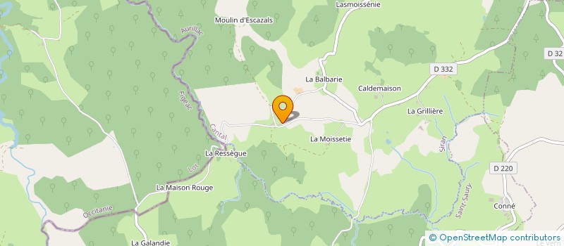 localisation de l'entreprise EARL RISPAL à SIRAN