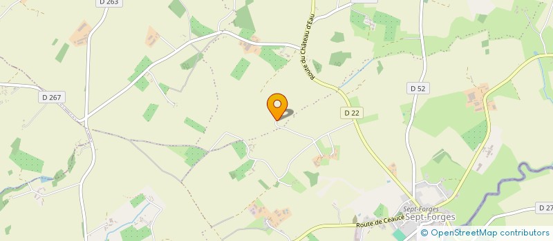 localisation de l'entreprise EARL ROBILLARD à CEAUCE