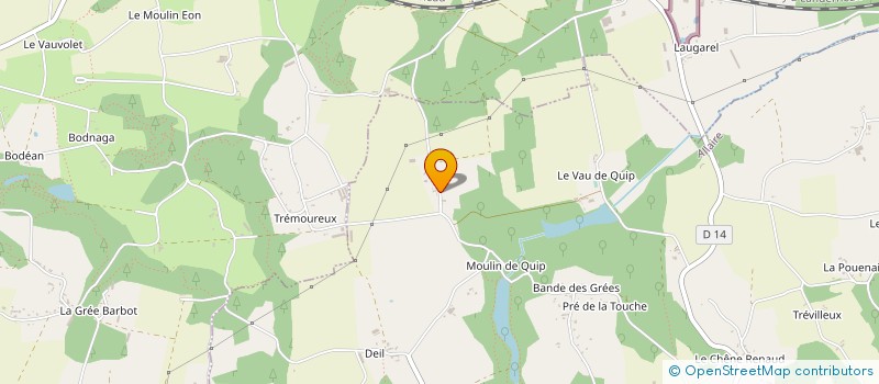 localisation de l'entreprise EARL ROBIO BRUNO à ALLAIRE