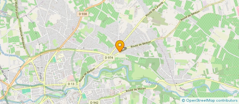 localisation de l'entreprise EARL ROCAN MARTIN ET FILS  CARPENTRAS