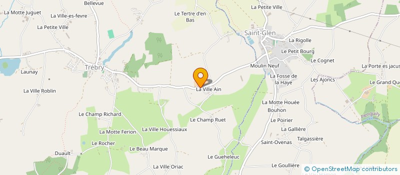 localisation de l'entreprise EARL ROCHE HUET à TREBRY