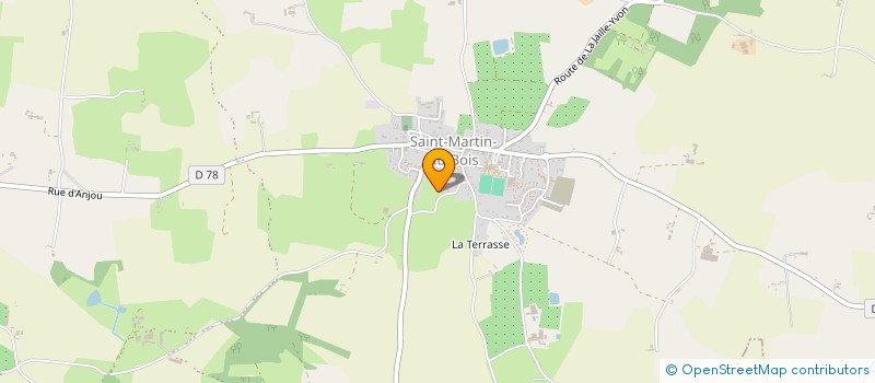 localisation de l'entreprise EARL ROCHEMAULT  SEGRE-EN-ANJOU BLEU