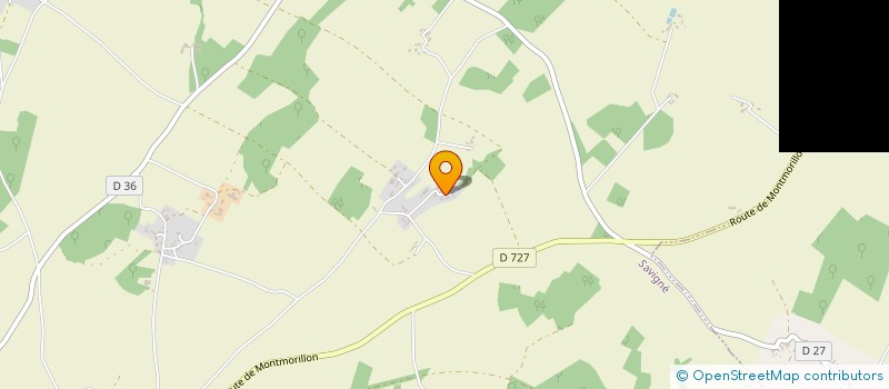 localisation de l'entreprise EARL ROCHER à SAVIGNE