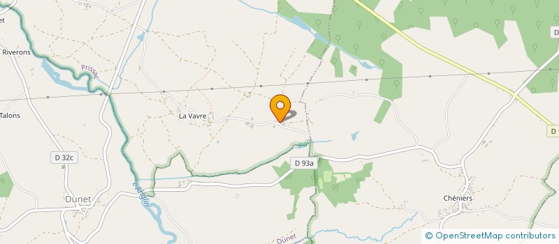 localisation de l'entreprise EARL ROFFET à CHALAIS