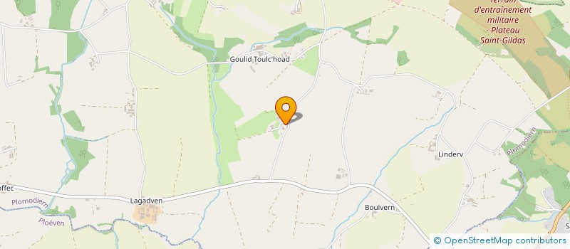 localisation de l'entreprise EARL ROGNANT  PLOMODIERN