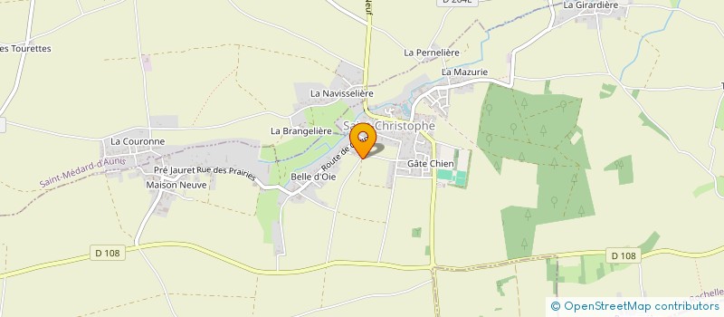 localisation de l'entreprise EARL ROLLAND  SAINT-VIVIEN