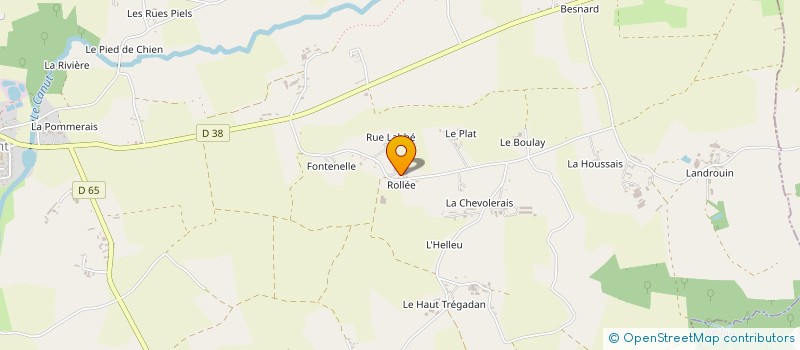 localisation de l'entreprise EARL ROLLEE à MAXENT