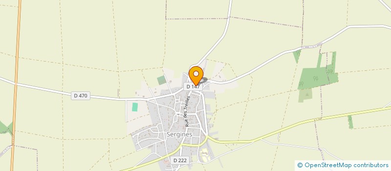 localisation de l'entreprise EARL RONDEAU CEDRIC  SERGINES