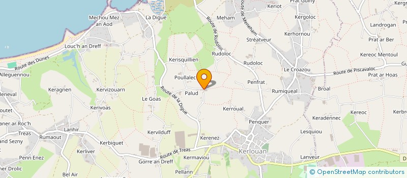 localisation de l'entreprise EARL RONVEL ANDRE à KERLOUAN