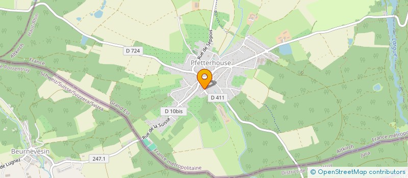localisation de l'entreprise EARL ROSERS à PFETTERHOUSE