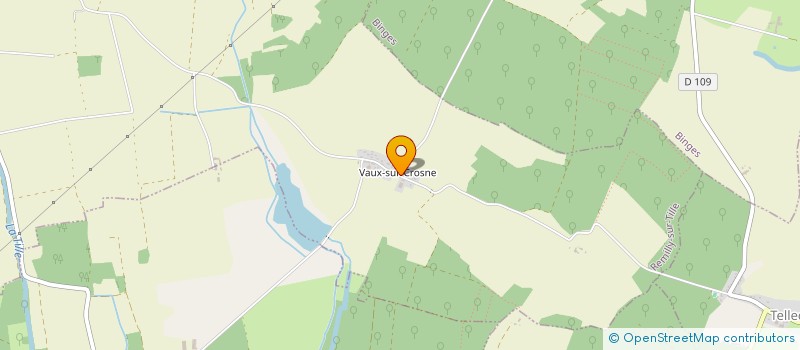 localisation de l'entreprise EARL ROSSIGNOL  REMILLY-SUR-TILLE