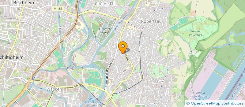 localisation de l'entreprise EARL ROTH FREDERIC à STRASBOURG