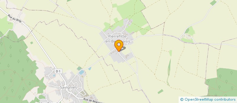 localisation de l'entreprise EARL ROUCHAUSSEE PERE ET FILS à PIERREFITTE-EN-BEAUVAISIS