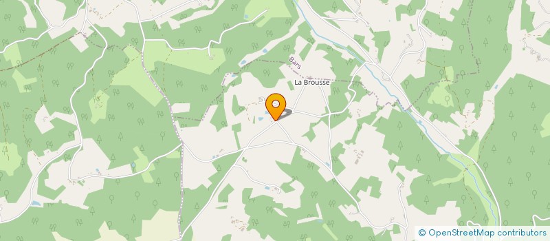 localisation de l'entreprise EARL ROULLAND à MONTIGNAC-LASCAUX
