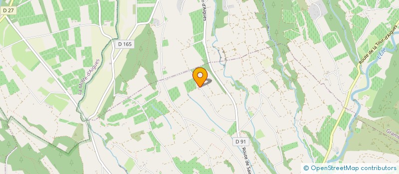 localisation de l'entreprise EARL ROURABEAU  LA TOUR-D'AIGUES