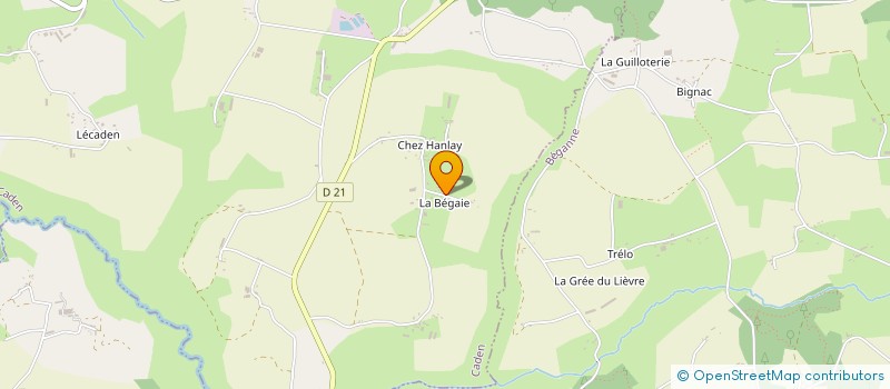localisation de l'entreprise EARL ROUSSEL JEAN-PAUL à CADEN