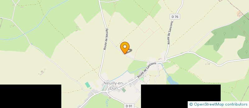 localisation de l'entreprise EARL ROUSSELET  NEUILLY-EN-DUN