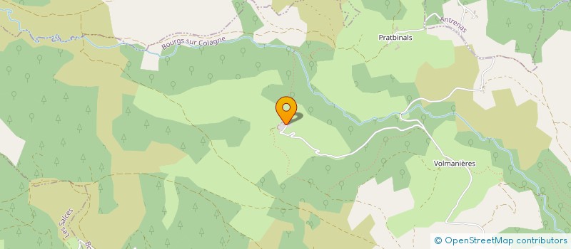 localisation de l'entreprise EARL ROUSSET ALAIN  PALHERS