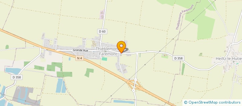 localisation de l'entreprise EARL ROUSSINET FRUMIN  SAINT-QUENTIN-LES-MARAIS