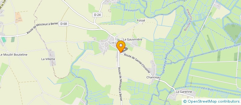 localisation de l'entreprise EARL ROUX  LIEZ