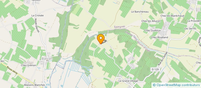 localisation de l'entreprise EARL ROY  CHENAC-SAINT-SEURIN-D'UZET