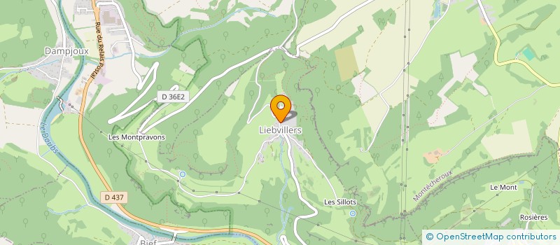 localisation de l'entreprise EARL ROY HERVE ET LYDIE à LES TERRES-DE-CHAUX