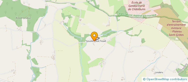 localisation de l'entreprise EARL ROZ AR HOAT  PLOMODIERN