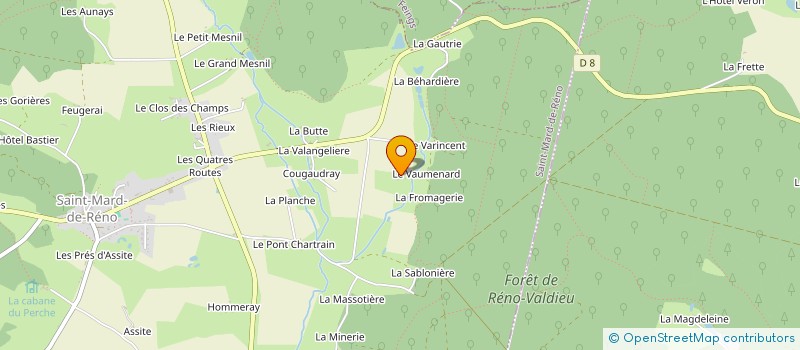 localisation de l'entreprise EARL RVJF à FEINGS