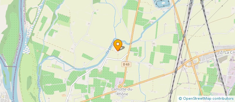localisation de l'entreprise EARL SABATIER ET FILS  LAMOTTE-DU-RHONE