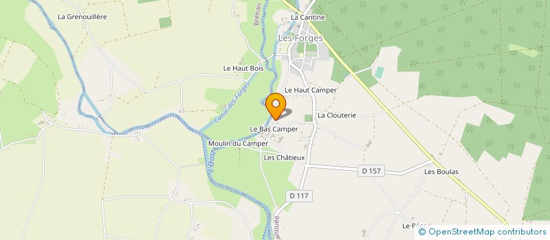 localisation de l'entreprise EARL SABLE à FORGES DE LANOUEE