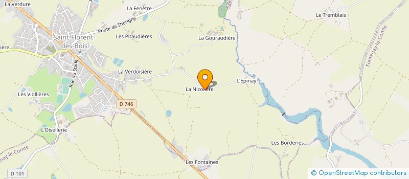 localisation de l'entreprise EARL SACHOT R. ET V. à RIVES DE L'YON