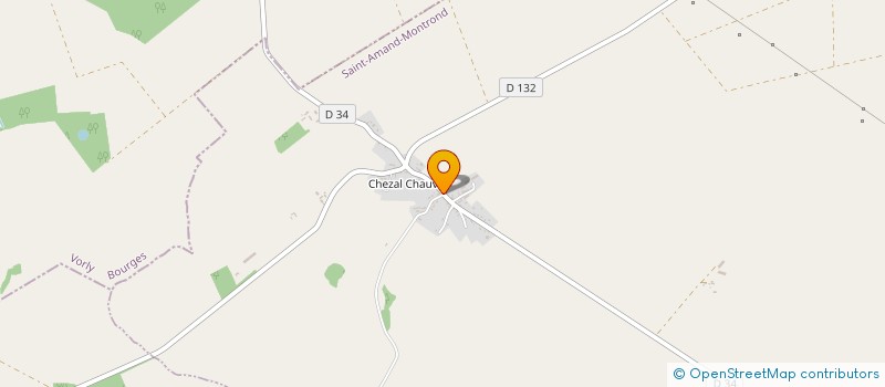 localisation de l'entreprise EARL SAILLANT  SAINT-DENIS DE PALIN