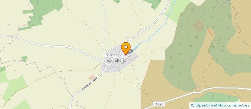 localisation de l'entreprise EARL SAINT ALBAN à FROMEREVILLE-LES-VALLONS