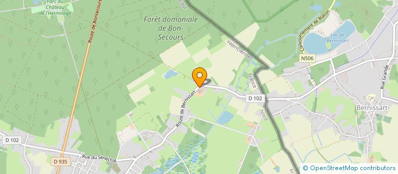 localisation de l'entreprise EARL SAINT-CALIXTE  CONDE-SUR-L'ESCAUT