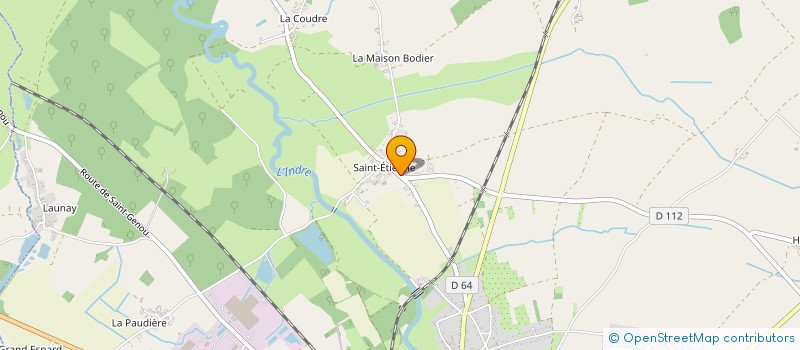 localisation de l'entreprise EARL SAINT ETIENNE à BUZANCAIS