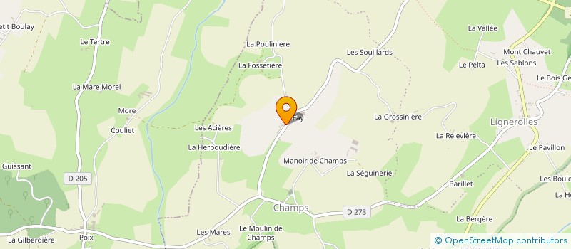 localisation de l'entreprise EARL SAINT EVROULT à TOUROUVRE AU PERCHE