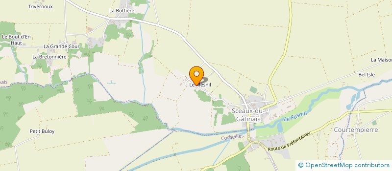 localisation de l'entreprise EARL SAINT GEORGES à SCEAUX-DU-GATINAIS