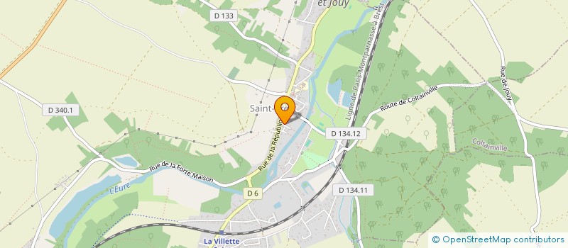 localisation de l'entreprise EARL SAINT GREGOIRE à GASVILLE-OISEME