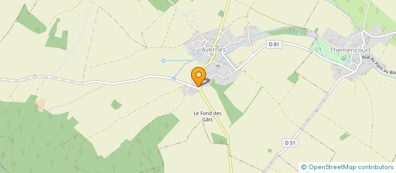 localisation de l'entreprise EARL SAINT JACQUES  COMMENY